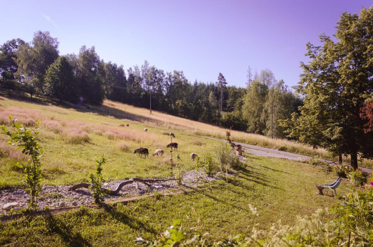 Chaloupka U Sv. Dyndy Nová Ves Exterior foto